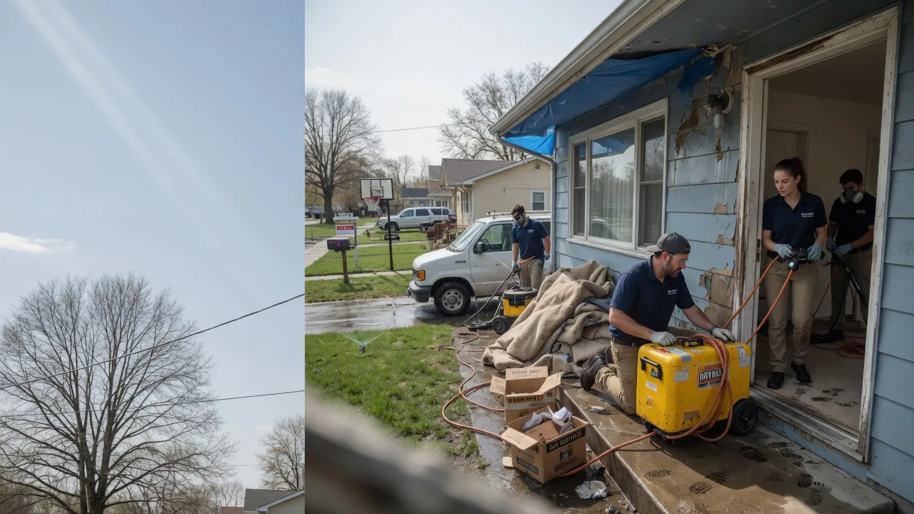 Basement Flood Cleanup in Rocky, OK near me